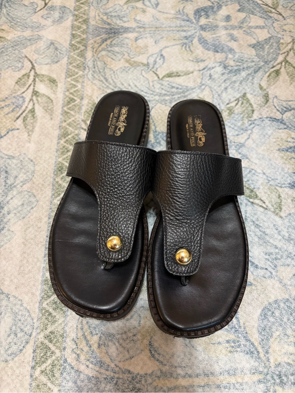 Coach And Four Platform Sandals